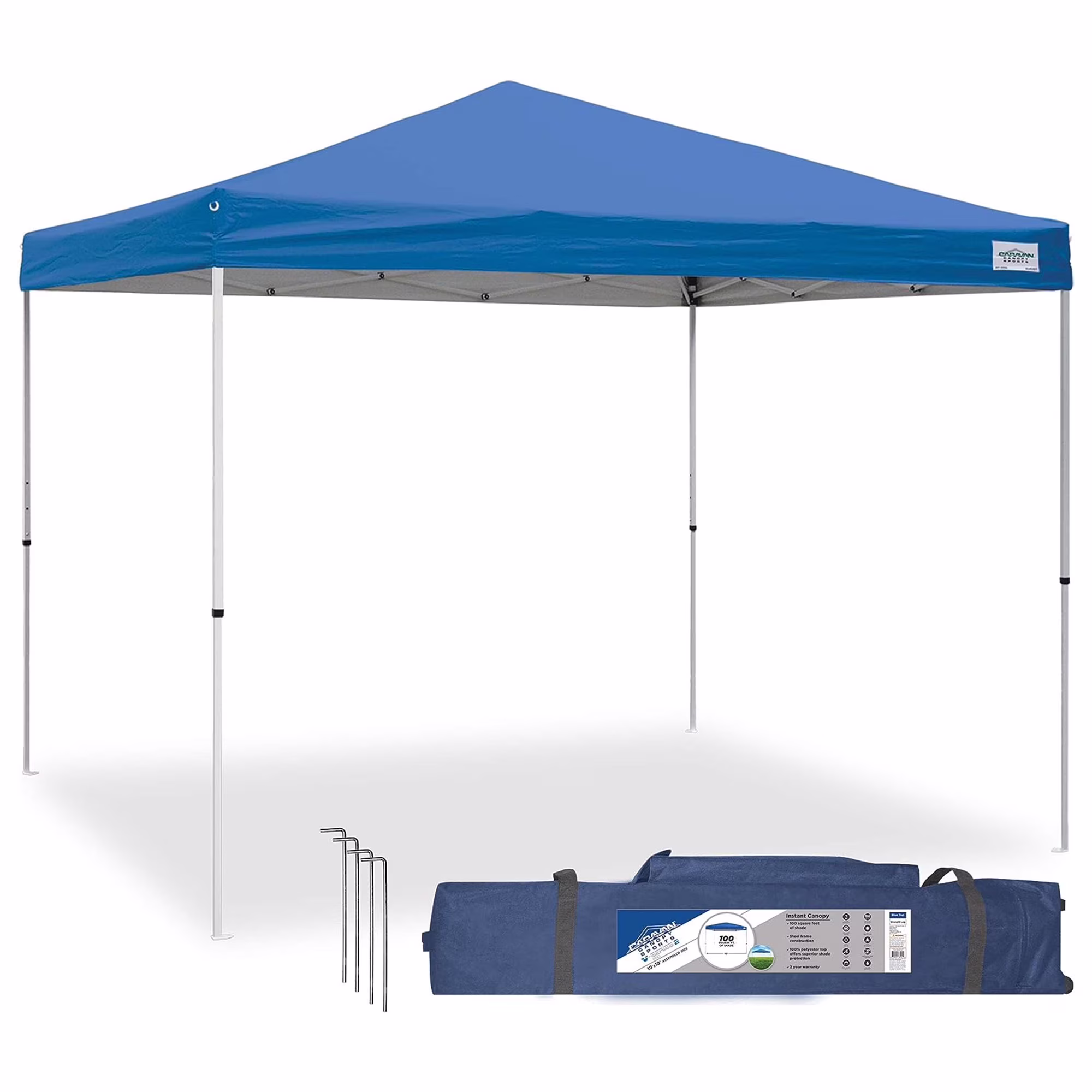 Caravan Canopy V-Series 10x10 Straight Leg