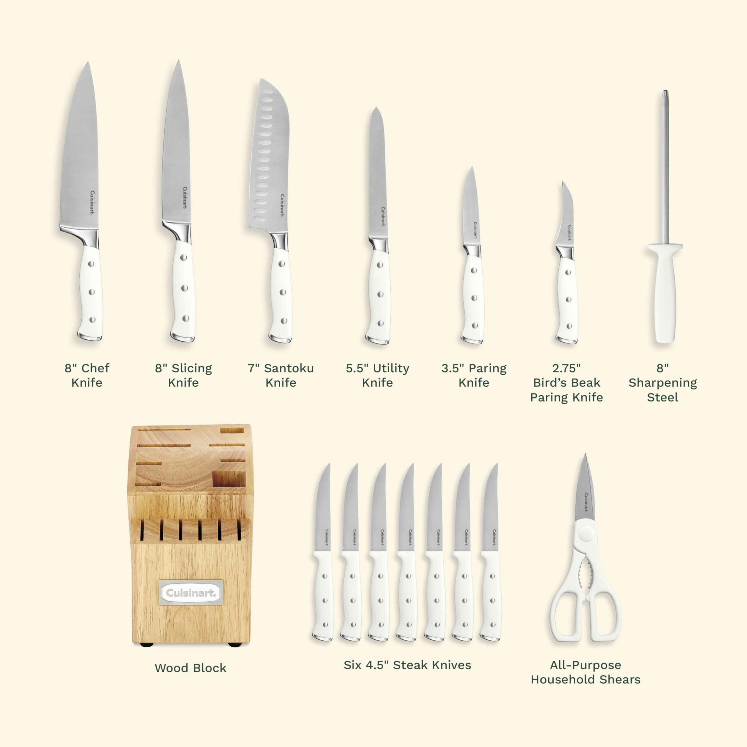 Cuisinart 15-Piece Knife Block Set