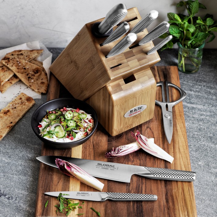Global Takashi 10-Piece Knife Block Set