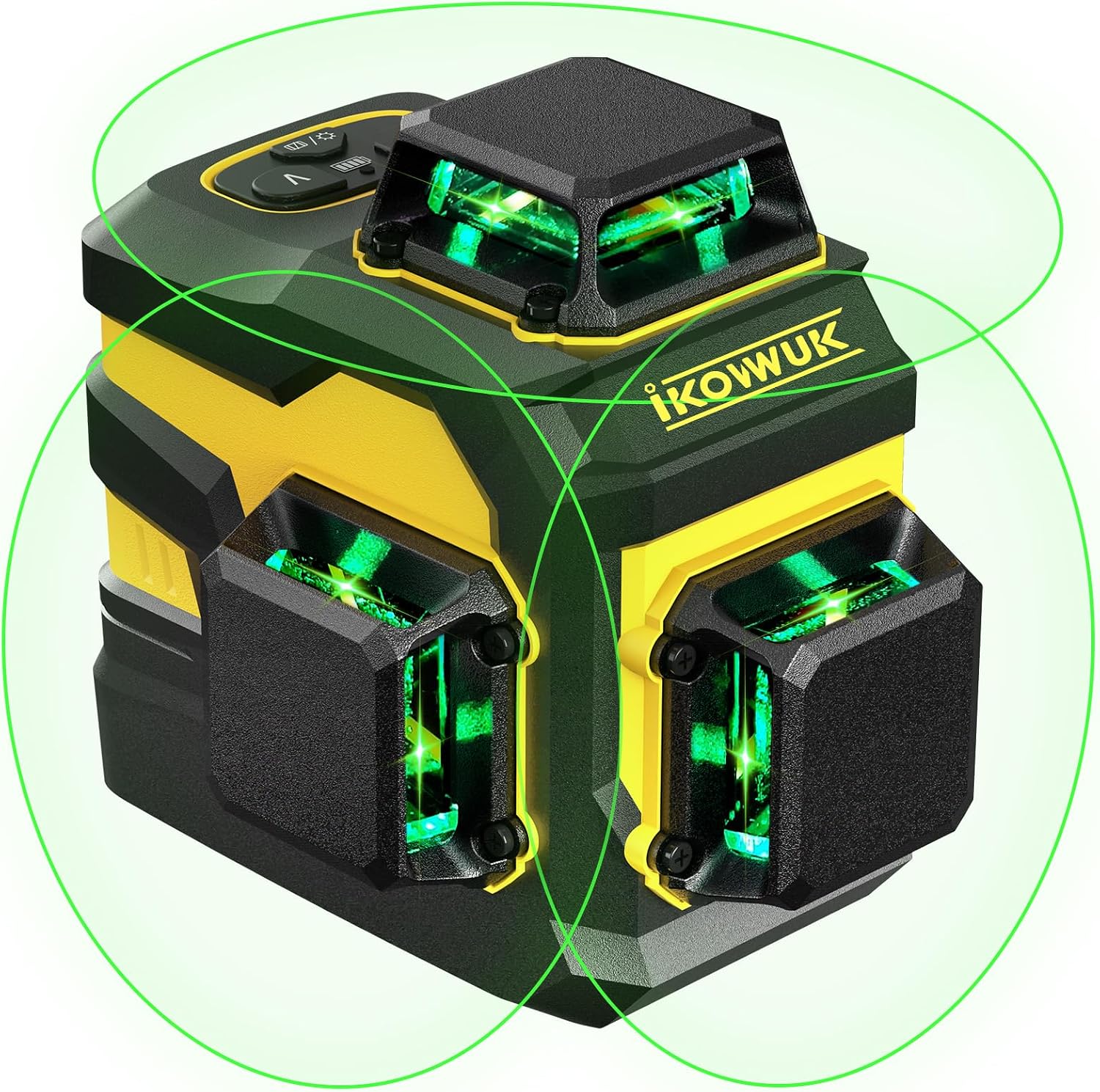 IKOVWUK 3x360° 12-Line Laser Level