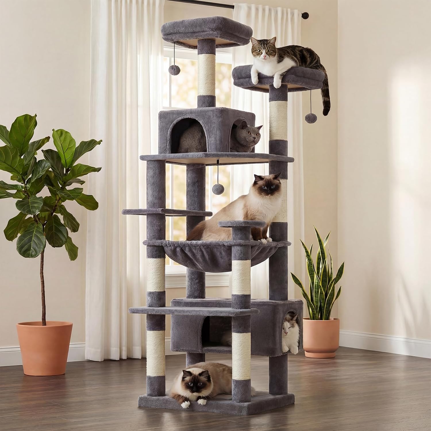 PAWZ Road 72" Cat Tree