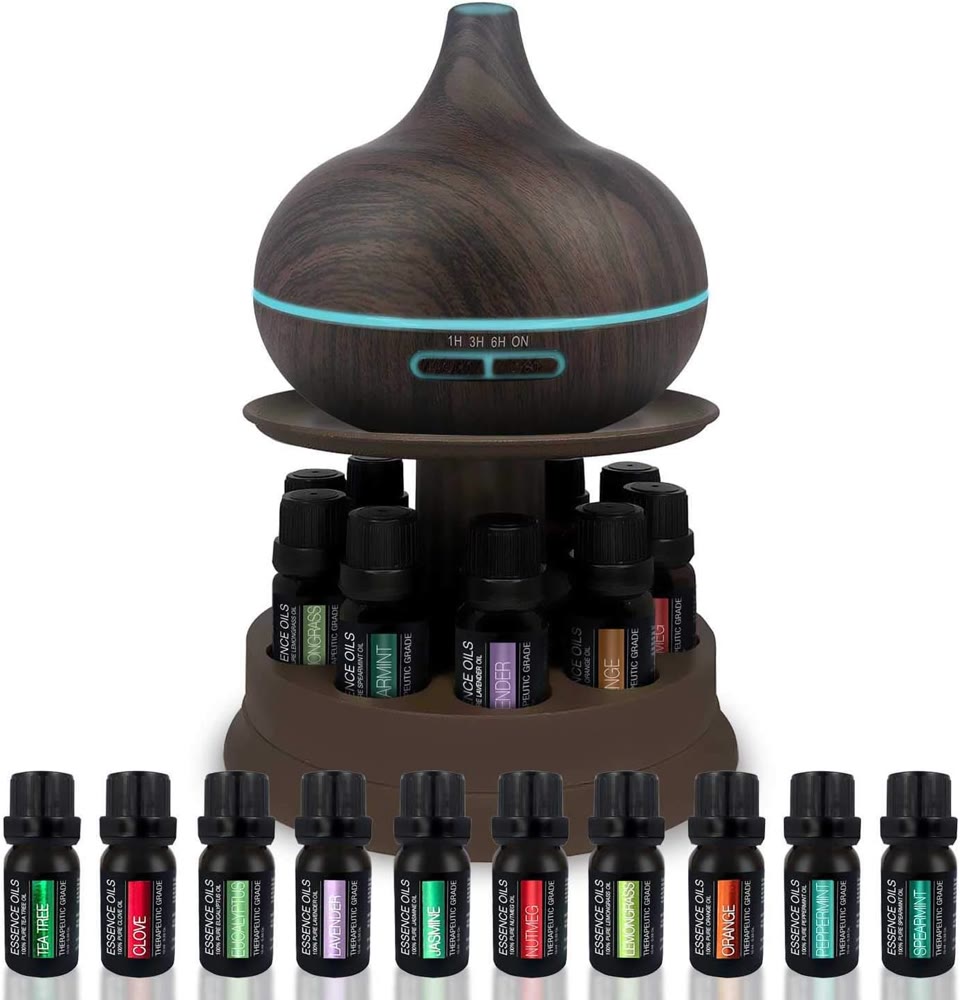 Pure Daily Care Ultimate Aromatherapy Diffuser & Essential Oil Set