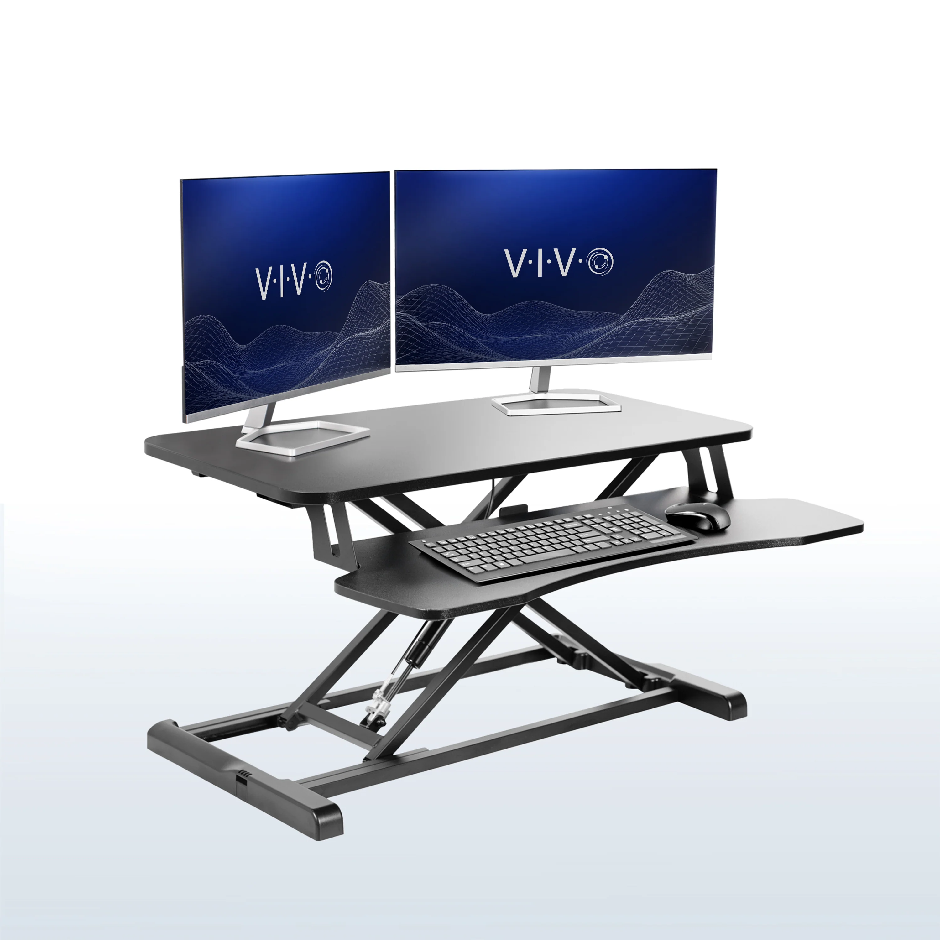 VIVO K Series 32-inch Standing Desk Converter (DESK-V000K)