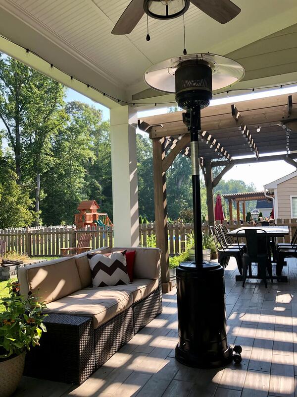Amazon Basics 46,000 BTU Outdoor Propane Patio Heater