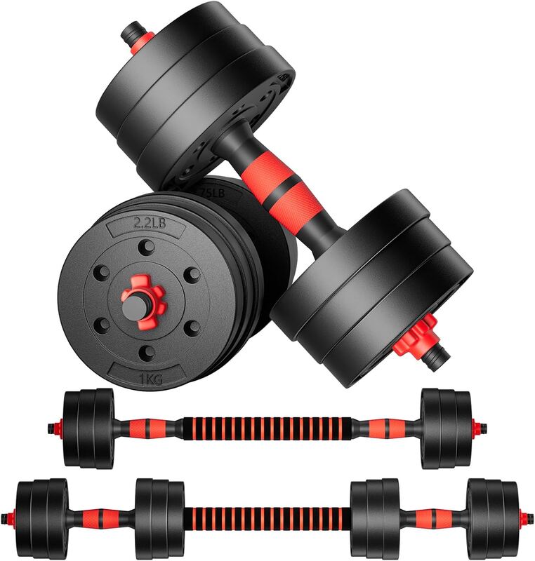 BCBIG Adjustable Dumbbells Set (60 lb pair)