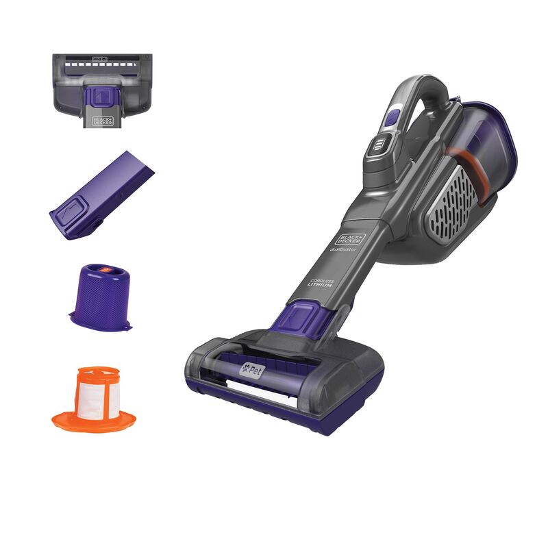 BLACK+DECKER dustbuster furbuster AdvancedClean+ Pet Hair Vacuum