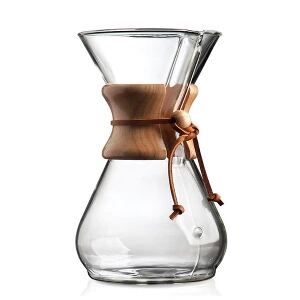 Chemex Classic Series 8-Cup Pour-Over Coffee Maker