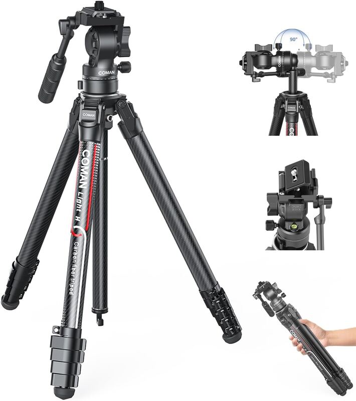 Coman KX3636 Aluminum Video Tripod