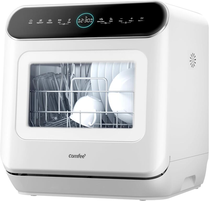 Comfee CDC17P2AWW Countertop Dishwasher