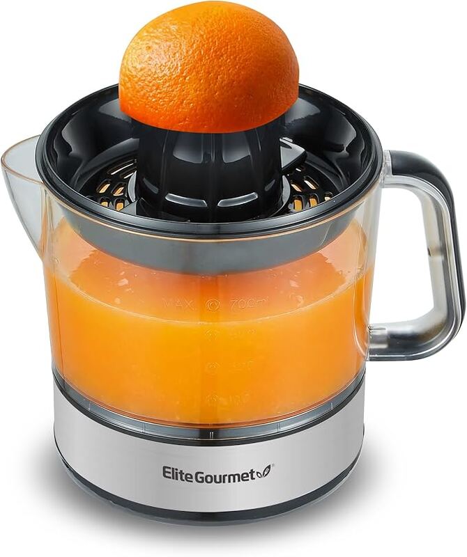 Elite Gourmet ETS623 BPA-Free 40-Watt Electric Citrus Juicer