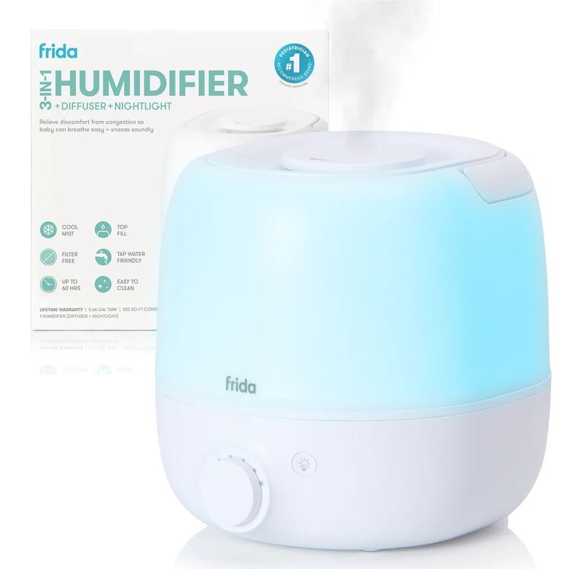 Frida Baby 3 in 1 XL Top Fill Cool Mist Humidifier