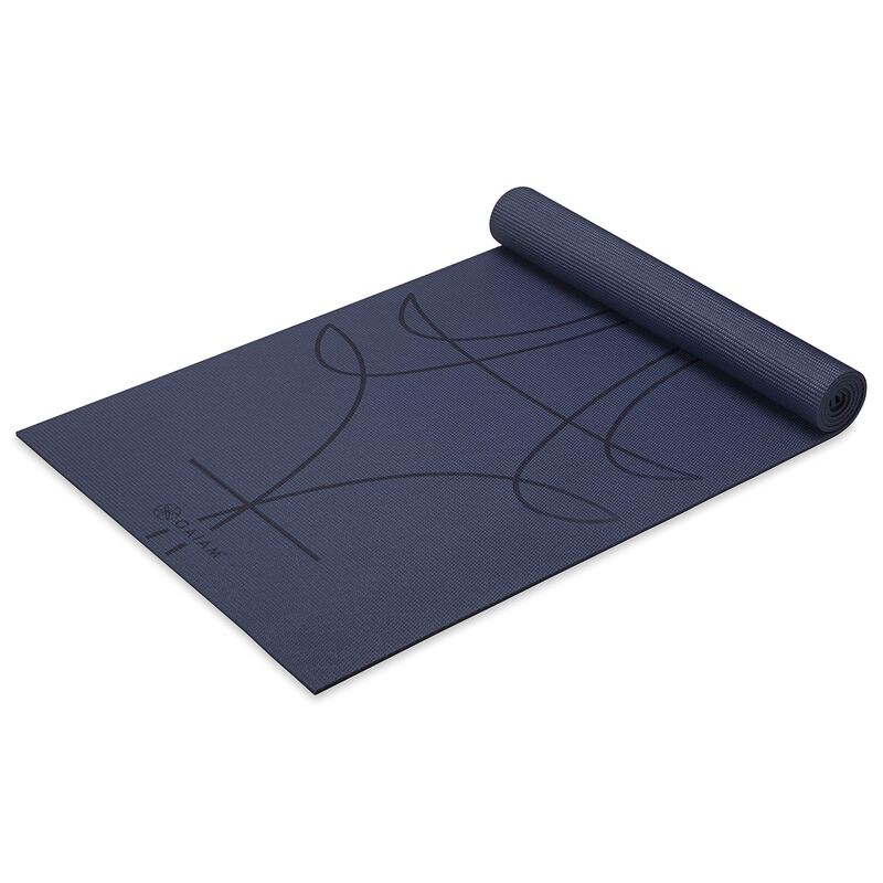 Gaiam Premium 6mm Print Yoga Mat