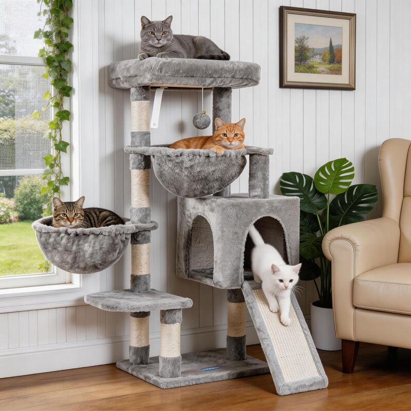 Hey-brother MPJ006SW Cat Tree Tower