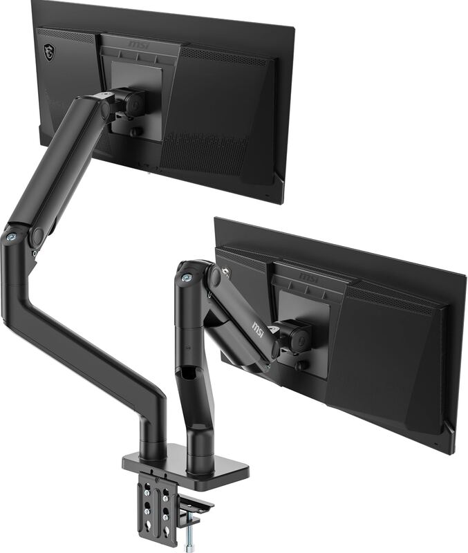 MSI MAG MT201D Dual Monitor Arm