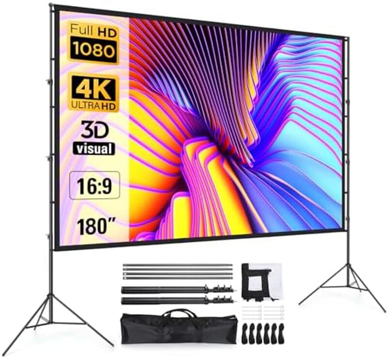 NIERBO 200 Inch 16:9 Projector Screen