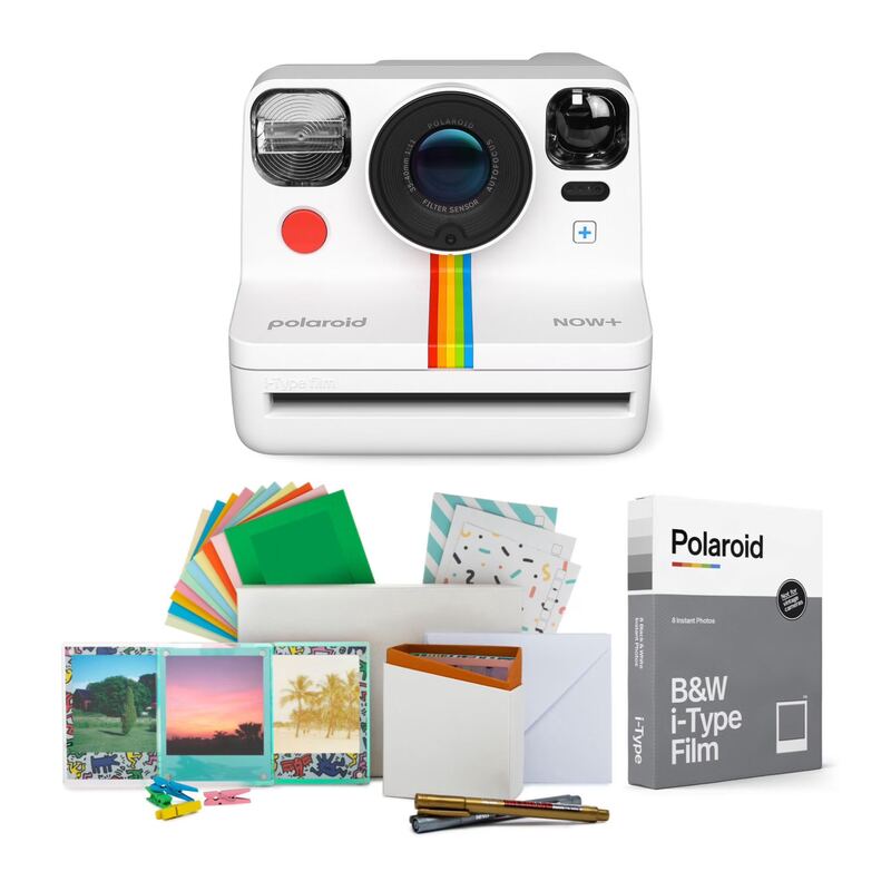 Polaroid Now+ Generation 3 Instant Camera (White)