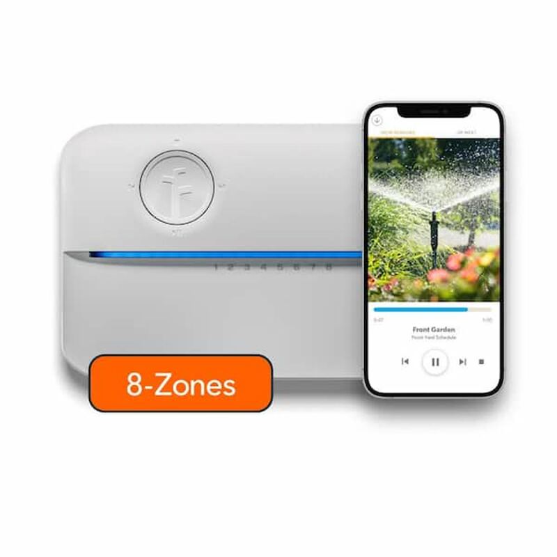 Rachio WiFi Smart Sprinkler Controller (8-Zone Irrigation Remote Control)