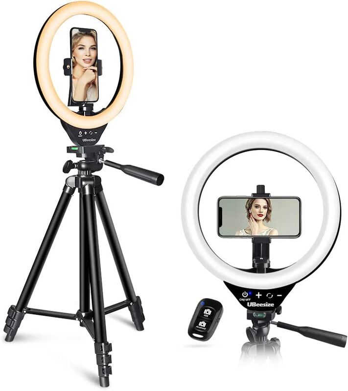 UBeesize 10-inch Selfie Ring Light