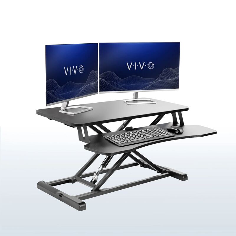 VIVO K Series 32-inch Standing Desk Converter (DESK-V000K)