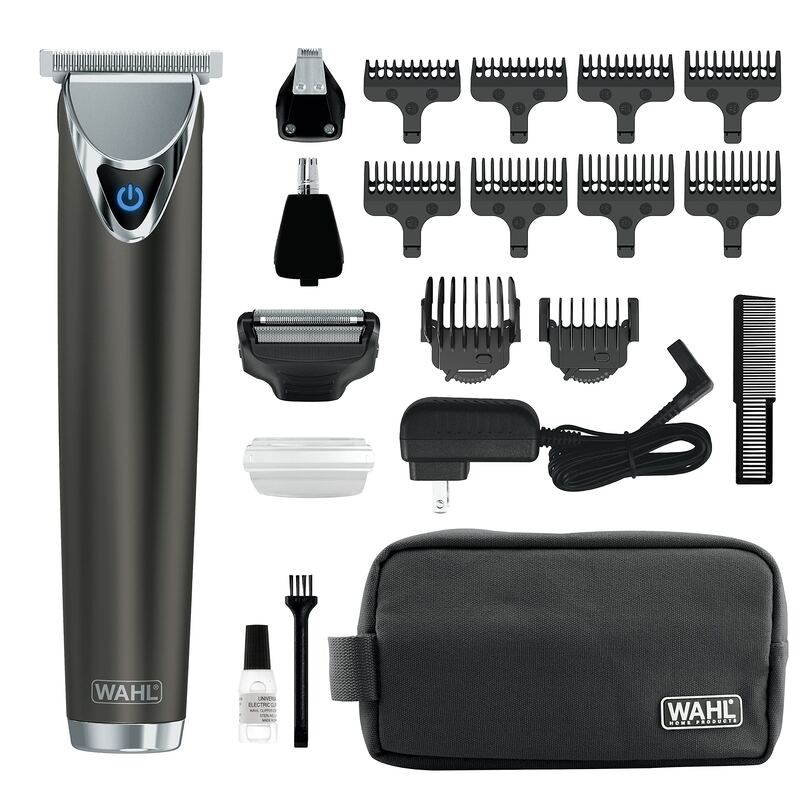 WAHL USA Stainless Steel Lithium Ion 2.0+ Slate Beard Trimmer