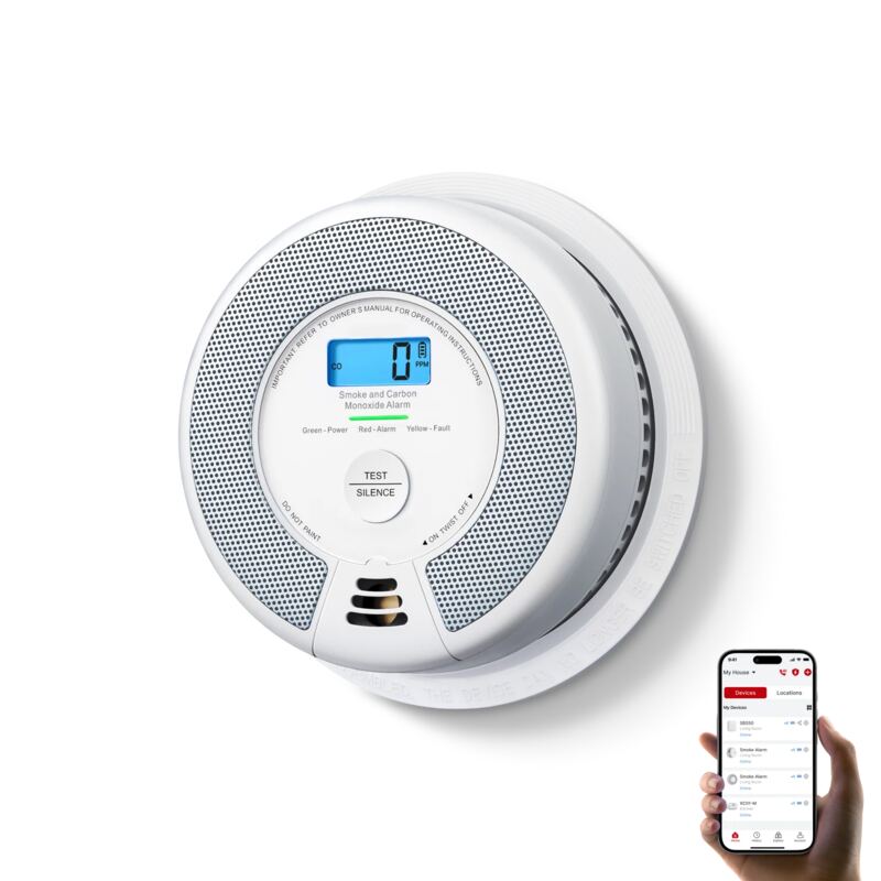 X-Sense SC07-WX Smart Smoke and CO Alarm