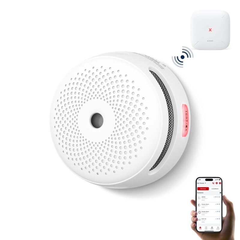 X-Sense XS01-M Interconnected Smart Smoke Alarm (FS31 kit)